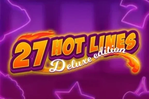 Capa do slot 27 Hot Lines Deluxe