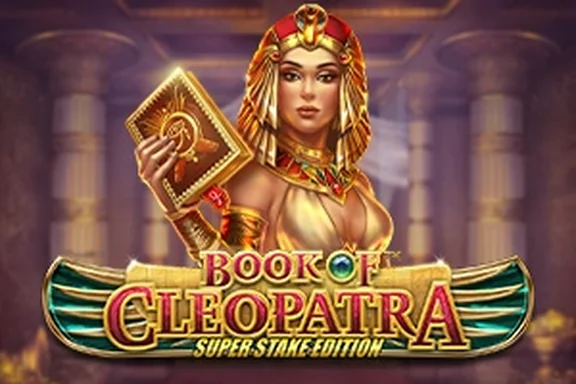 Capa do slot Book of Cleopatra Super Stake Edition